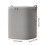 Extra Large Heavy Duty Storage Bag with Double Zipper 3