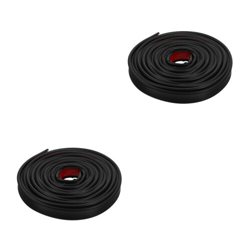 Bande Décorative Auto-Adhésive Tpe Pour Bordures Noir 1