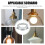 Iron Lamp Shade Holder Ring 42mm Inner Diameter 3