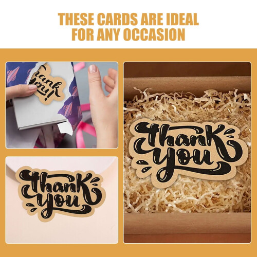 Elegante mini bedankkaartjes (150 stuks) 2