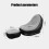 Comfort Support Inflatable Sofa with Tall Density-Black 3