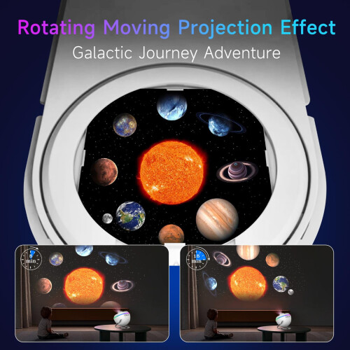 Proiector Galaxy 4K cu 13 discuri HD pentru dormitor 2