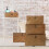 Natural Wicker Storage Baskets with Lids – Set of 3 5