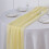 Chiffon Table Runner 72 x 21.6 in Yellow 2