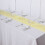 Chiffon Table Runner 72 x 21.6 in Yellow 4