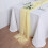 Chiffon Table Runner 72 x 21.6 in Yellow 5
