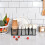 7-Compartment Metal Utensil Caddy with Handles 5