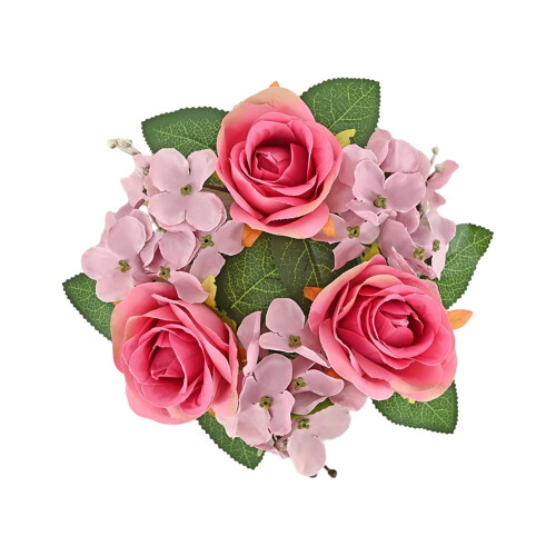 Artificial Eucalyptus Candle Ring 27cm 2