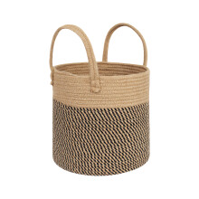 Woven Plant Basket Wicker Basket Planter Round Indoor Tree-2