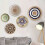 Seagrass Wicker Wall Basket Natural Round Decor 4