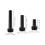 Black Lamp Turn Knobs 12 pcs Plastic E26 4