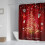 Christmas Shower Curtain Polyester 90 x 180 cm 4