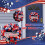 Patriotic Mesh Wreath 16.5in Front Door Decor 5