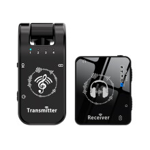 2,4-GHz In-Ear-Monitor-System 400 mAh Tx 13,5 3,8 1,5 cm