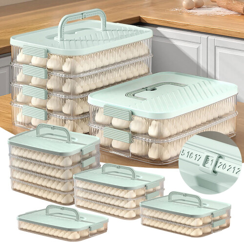 4-Layer Stackable Airtight Food Storage Container 1