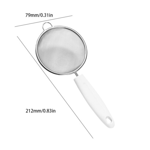 Finmaskig sil i rostfritt stål, 10 cm 2