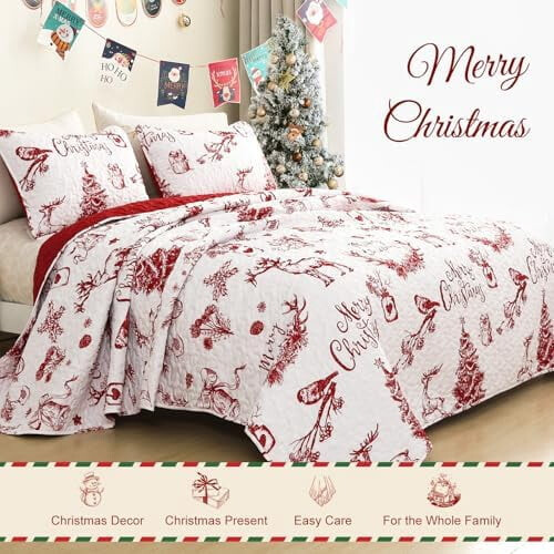 Vendbart blomsterteppesett i queen size 1