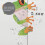 Funny Frog Shower Curtain, Polyester, 60 x 72 in 5