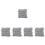 Bordure Frange Grise Résistante Pour Couture Décor DIY 5
