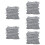Bordure Frange Grise Résistante Pour Couture Décor DIY 9