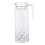 2QT BPA-Free Plastic Beverage Pitcher with Lid 2