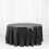 Sequin Round Tablecloth 120 in Black 2