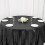 Sequin Round Tablecloth 120 in Black 4