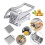 Trita patate in acciaio inox con 2 lame 1