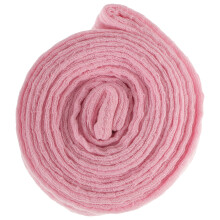Cintura da accappatoio in flanella rosa, 170 cm