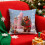 Christmas Pillow Covers 17.7x17.7 in Polyester with Hidden 1