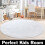 White round fluffy rug for bedroom 5 ft 1