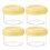 4-Pack 35ml Reusable Condiment Containers with Lids 1