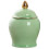 Ceramic Tea Storage Jar with Lid, Light Green, 70ml 1