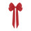 Oversized Red Christmas Bow Decoration 1