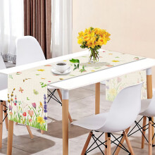 Cotton-Linen Table Runner for Dining & Coffee Tables