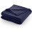 Beige Fleece Throw Blanket 66x90 in 1