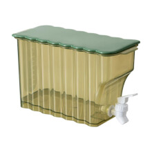 Dispensador de bebidas de 1 galão (3,8 litros) próprio para geladeira, com torneira.