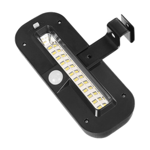 Luminária de parede solar com sensor de movimento e LED para exterior. 1