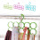 10-Ring Scarf Hanger – Plastic, 32 x 21 cm 2