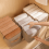 Foldable Cloth Storage Basket Khaki 35L 5