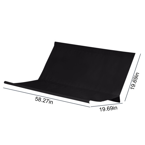 Housse de siège pivotant Oxford600D imperméable pour 2-3 places 2