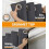 Blackout Thermal Curtains with Grommets, White, 2 Panels, 3