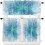 Floral Kitchen Curtain Set: Valance + 2 Tiers, Polyester, 2