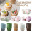 Συσκευασία 50 θηκών για cupcakes σε σχήμα τουλίπας, ανθεκτικές στο λάδι 2