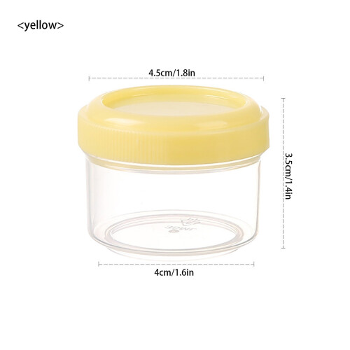 4-Pack 35ml Reusable Condiment Containers with Lids 1