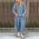 Women's 2-Piece Linen Set – Light Blue, Loose Fit 2