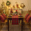 Buffalo Plaid Julebordløper Snøfnugg Farmhouse 3