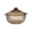 Borosilicate Glass Microwave Bowl with Lid 1L 2
