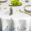 Round Floral Tablecloth 70 x 70 Inch Polyester 4