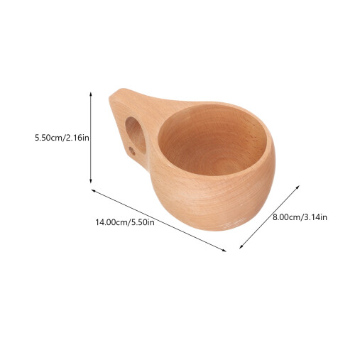 Messlöffel aus Holz mit Griff 1
